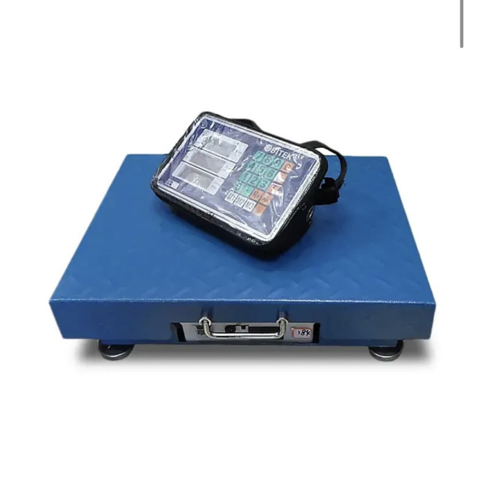 Ваги торговельні електронні WiFi 200кг 32х42см 4В Blue BITEK TCS-R2-200 7499