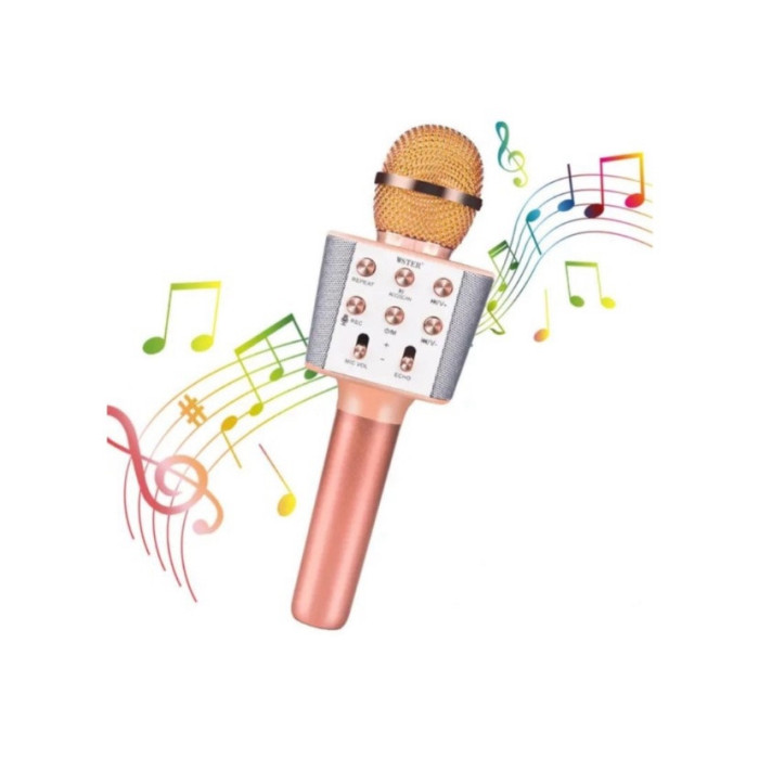 Радіомікрофон + караоке WS-1688/ 4845 (30 шт./яский)