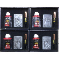 Запальничка ZIPPO 3 в 1 (бензин, мундштук) ART-005/1989 (120)