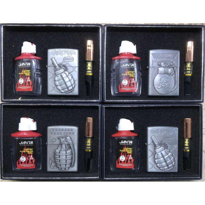 Запальничка ZIPPO 3 в 1 (бензин, мундштук) ART-005/1989 (120)