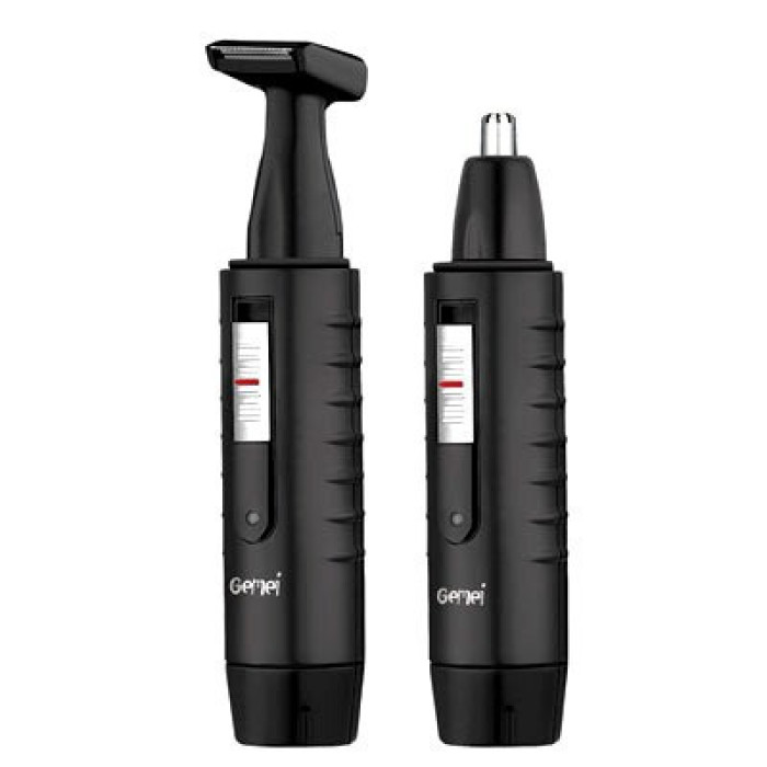 Тример бритва для стриження волосся на обличчі, у носі та вухах Gemei GM 3106 (100 шт./ясть)