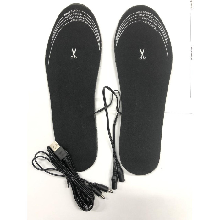 Устілки з підігрівом від USB Electric Heated Shoe Розмір 35-44 (120)