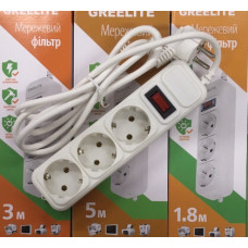 Мережевий фільтр Gembird 4,5M+3 розеток ART 4797 (30 шт./ярд.)