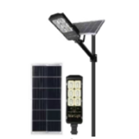 Вуличний ліхтар на стовп solar street light LJ 100 W + STAND ART 9005 (4)