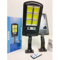 Вуличний ліхтар на стовп solar street light BL BK 120-6COB/7498/ 8866 (42 шт/ящи)