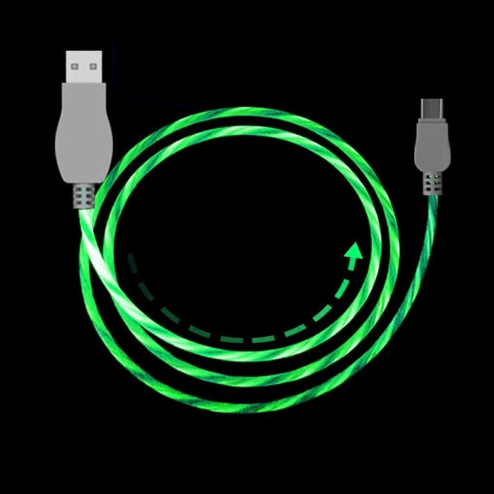 USB-кабель світний ART-1934/ B32 Micro (250 шт./яск.)