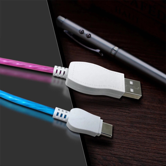 USB-кабель світний ART-1934/ B32 Micro (250 шт./яск.)
