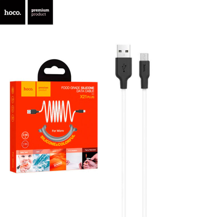 USB кабель HOCO X21 Micro 1m (168)