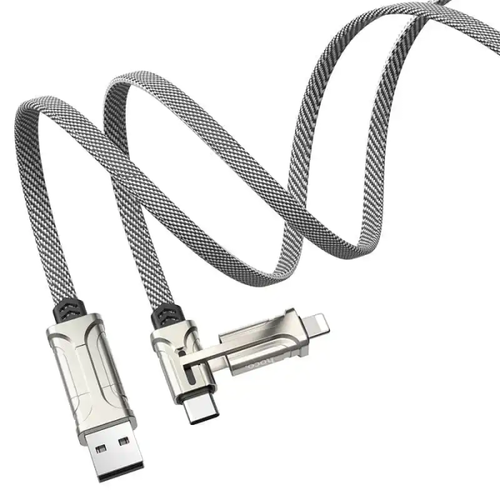 Кабель HOCO S22 iPh-Type-C/USB-Type-C 4-in-1 60W