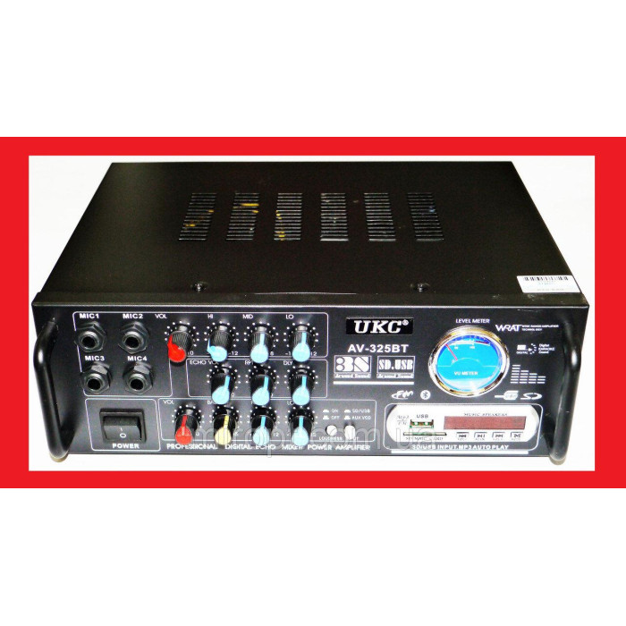 Підсилювач з блютозом AMP-325 BT