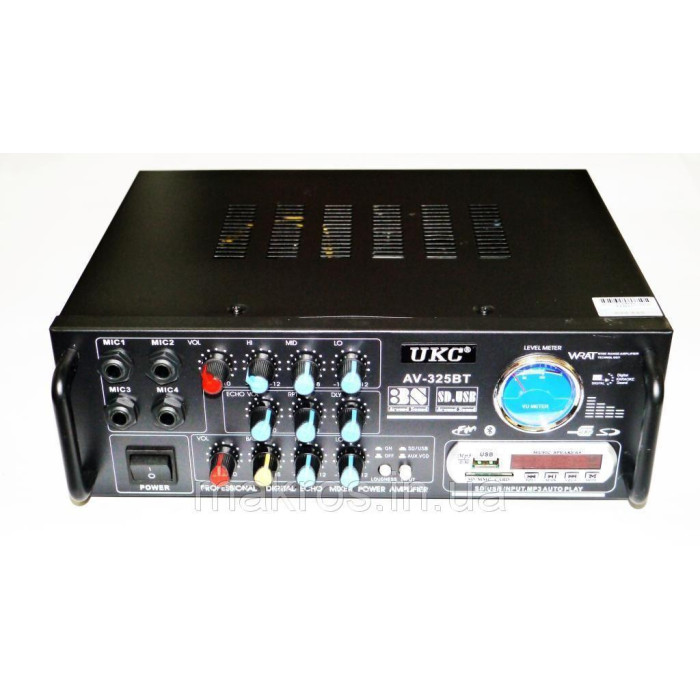 Підсилювач з блютозом AMP-325 BT