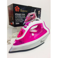 Праска DOMOTEC 2200wat MS-2228/ 6787 Ceramic, Рожевий (10 шт./ясть)