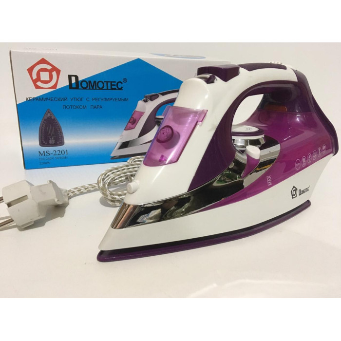 Праска DOMOTEC 2200wat MS-2201/ 6785 (12 шт./ясть)