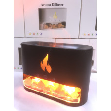 Лампа зволожувач повітря Docsal Flame, Aroma Diffuser 3в1 ART 9034 (30)