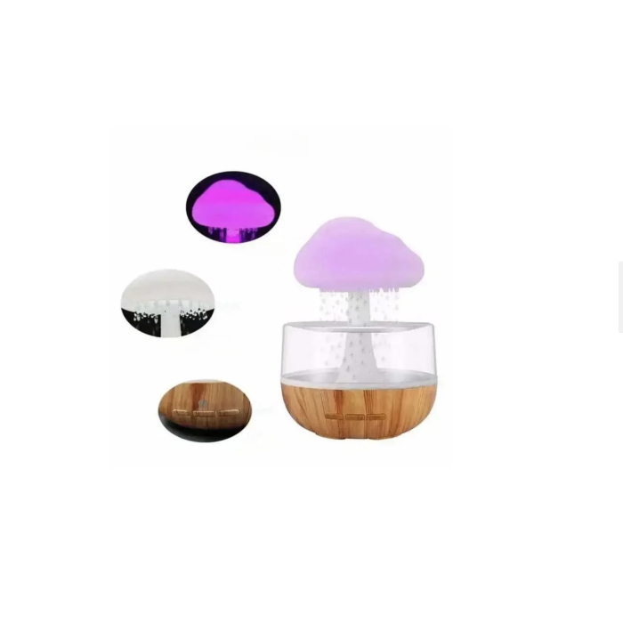 Зволожувач повітря Гриб з ефектом дощу з підсвіткою Mushroom ART 8996 (24)