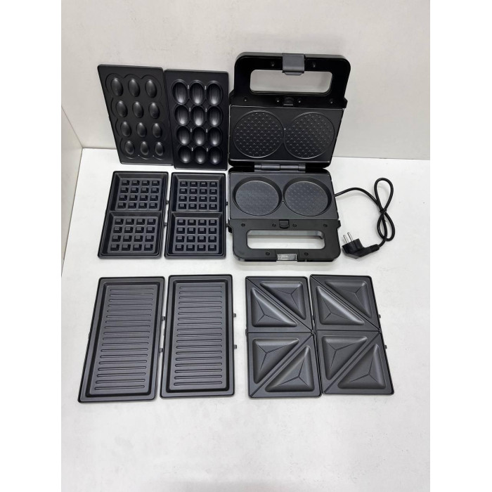 Вафельниця 5в1 2200 Вт Zepline ZP-813 Мультимейкер зі знімними пластинами (6)