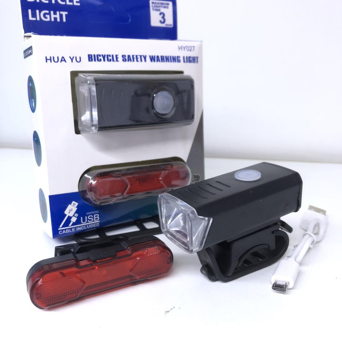 Ліхтарик на велосипед HY 027/ RB-14 (160 шт/ящ)