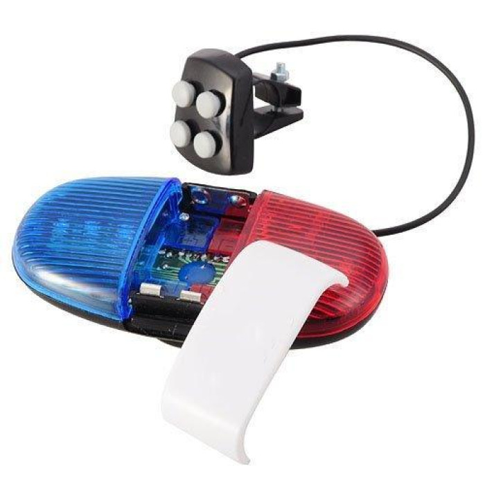 Ліхтар вело XC-325/ 725 червоний+синій (80 шт./яскравий)