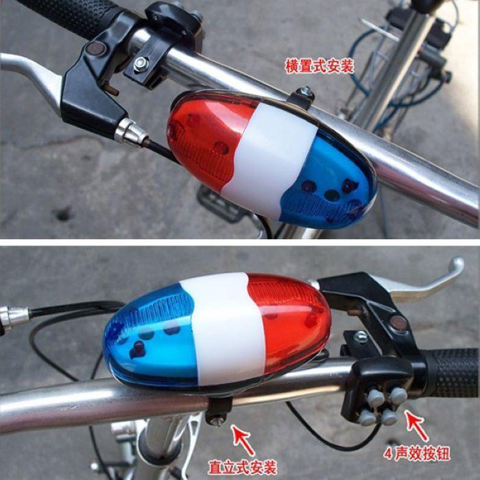 Ліхтар вело XC-325/ 725 червоний+синій (80 шт./яскравий)