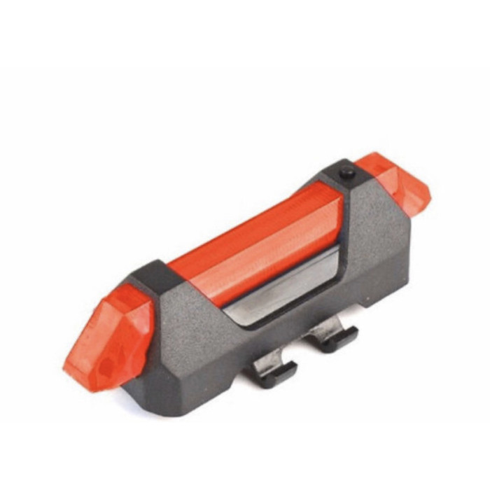 Ліхтар Велосипедний з вбудований акумулятор Li-ion BS-216 USB червоний (240)