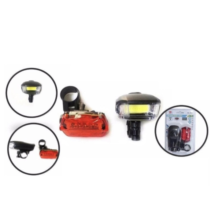 Ліхтарик велосипедний зі стопою BL 508/ 3606 COB (240 шт./ящ)