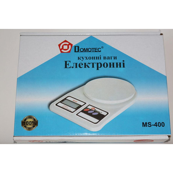 Ваги кухонні DOMOTEC MS- 400/ 2857 (40 шт./ясть)