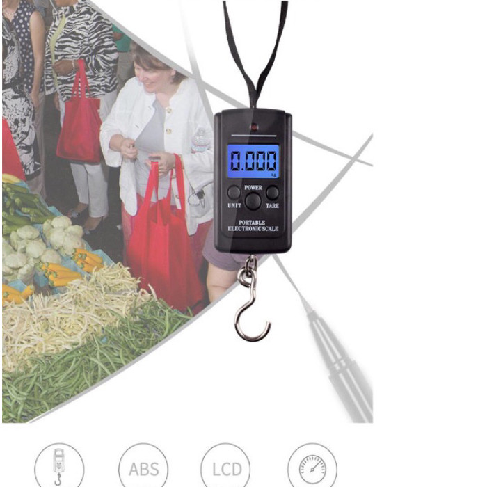 Кантер електронний Electronic Scale Т-01/ 607L, 50 кг/10г (100)