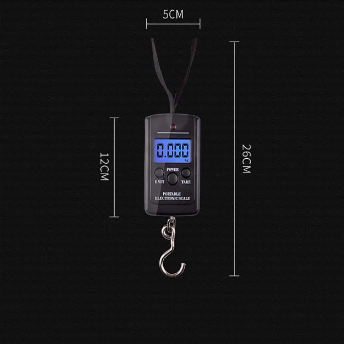 Кантер електронний Electronic Scale Т-01/ 607L, 50 кг/10г (100)