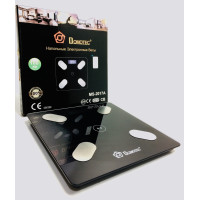 Ваги підлогові електронні з застосунком на телефон Domatec ART-2017/ 7382 (15 шт./яск)