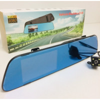 Відеореєстратор DVR ART-711/ 208 дзеркало з двома камерами (50 шт./ясть)