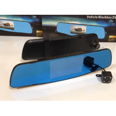 Відеореєстратор DVR A1 дзеркало з двома камерами