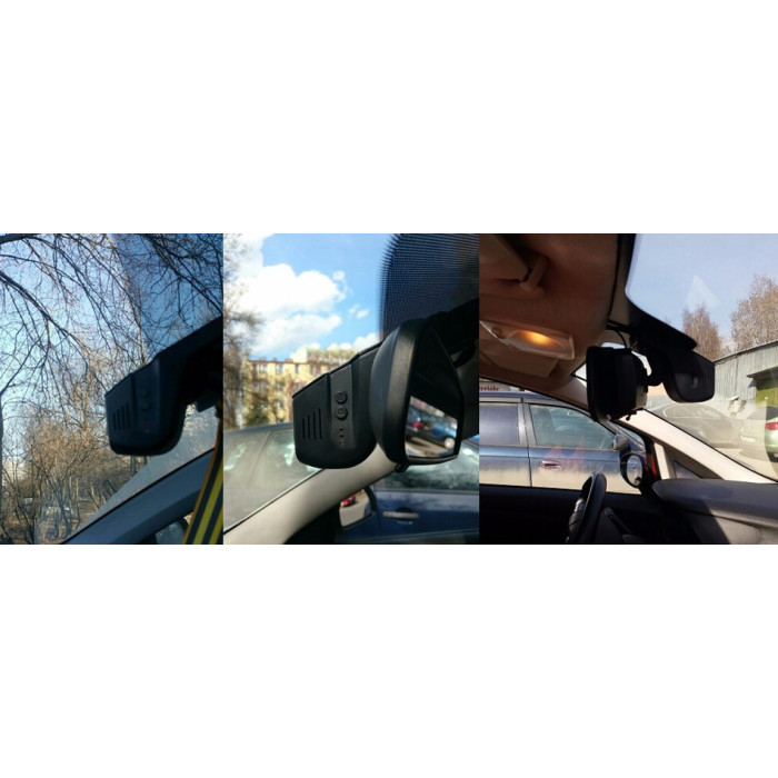 Відеореєстратор DVR A1 дзеркало з двома камерами