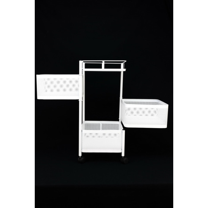 50112 Полиця Товарна Розсувна 3 Яруси 29 x 62 x 29 см. (1)