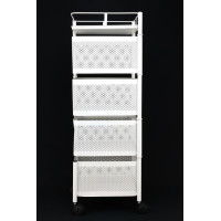 50113 Полиця Товарна Розсувна 4 Яруси 29.5 x 76.5 x 29 см. (1)