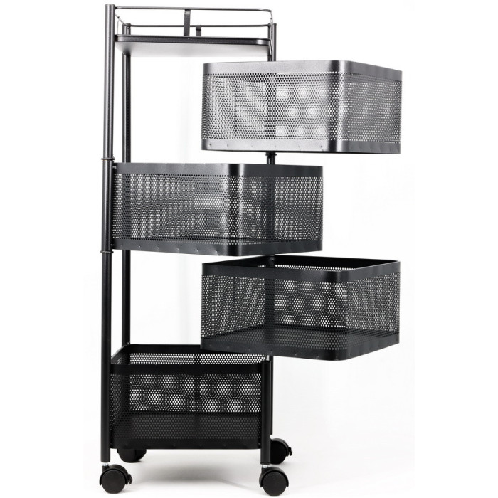 50113 Полиця Товарна Розсувна 4 Яруси 29.5 x 76.5 x 29 см. (1)