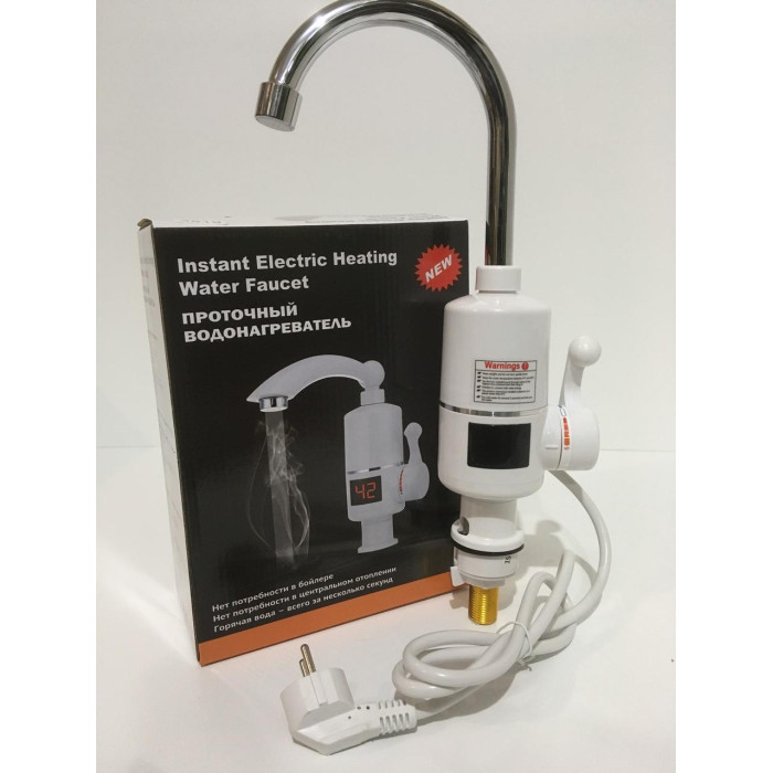 Проточний ВодонагрівачRX 005/ 3616 Міні бойлер + LCD екран (24 шт./ясть)