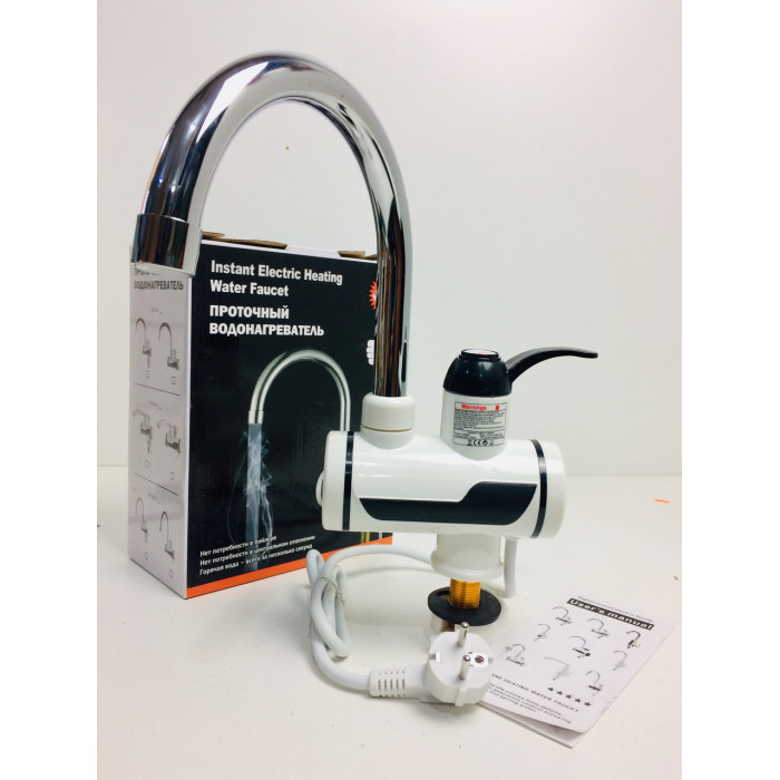 Проточний ВодонагрівачRX 005/ 3616 Міні бойлер + LCD екран (24 шт./ясть)