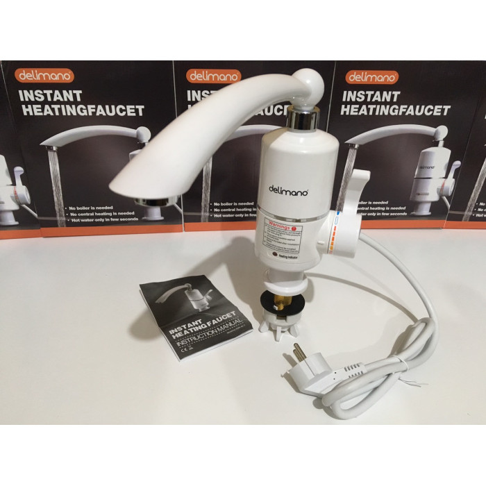 Проточний Водонагрівач Delimano без екрана, Мінібойлер R 18/ 0025 (30 шт./ясть)