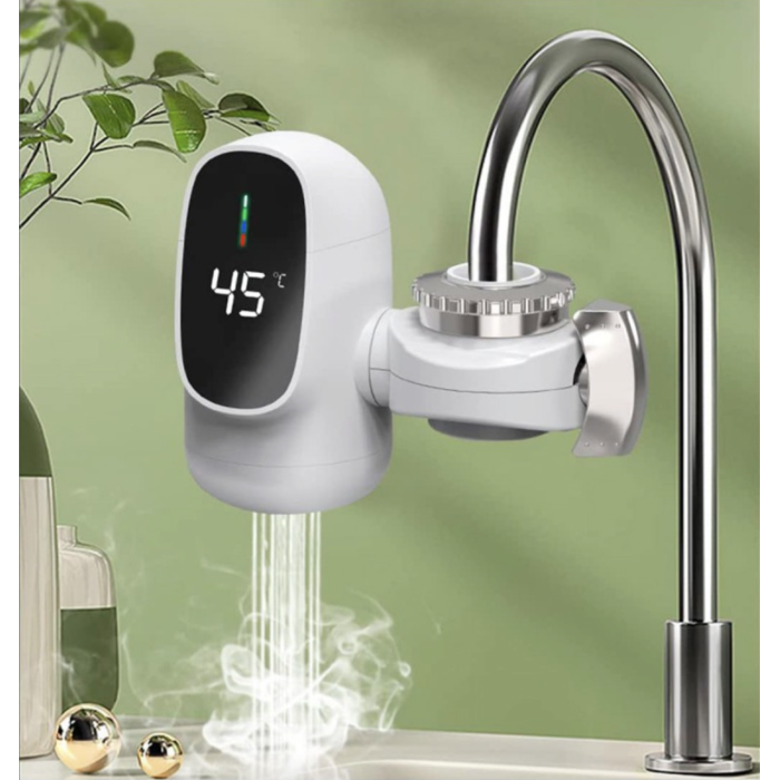 Водонагрівач проточний для кухні WATER HEATER ZSW-D03 + LCD екран 3000 w (20 шт)