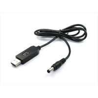 Кабель USB для роутера з перетворювачем напруги з 5В на 12В 0,5А DC-DC 7198 (1000 )