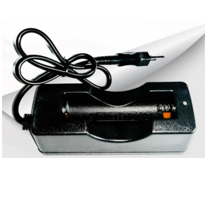 Мережеві зарядні пристрої для одного Акумулятора 18650 зі шнуром ART-3281 (200 шт./яск)