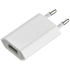 Мережевий зарядний пристрій плоский 220v/1usb/1 Am (1000 шт./ясть)