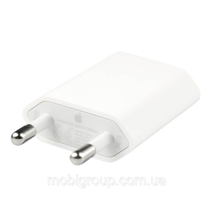 Мережевий зарядний пристрій плоский 220v/1usb/1 Am (1000 шт./ясть)