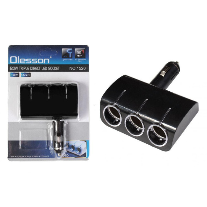 Автомобільний зарядний пристрій Olesson MOD-1520/ JS-1036 (160)