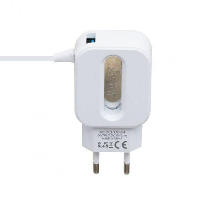 Мережевий зарядний пристрій Inkax CD-54 iphone
