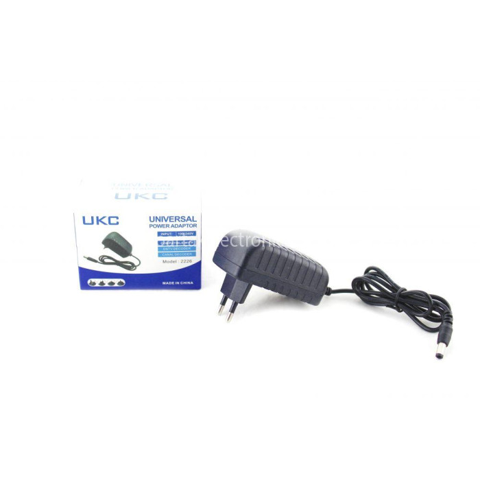 Адаптер UKC ART-2226 12V/ 2A/ 5.5mm/ 2.5mm (200)