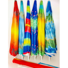 Парасолька пляжна посилена з нахилом 2 м Umbrella Best 12 (12 шт./ясть)