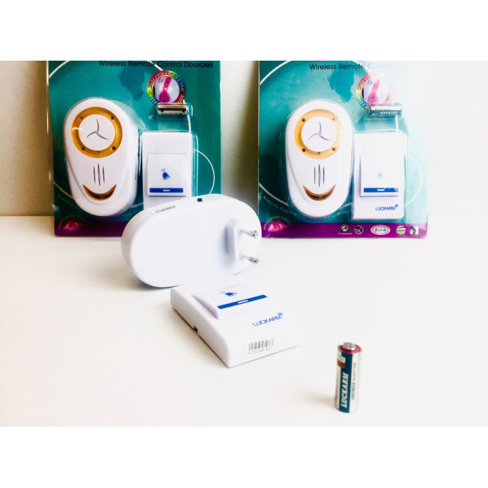 Бездротовий дзвінок 8853/0909 ( батарейка CR-23/220v)